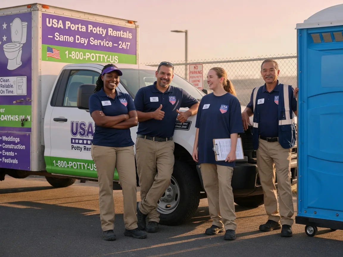Porta Potty Rental company in New Columbia, PA